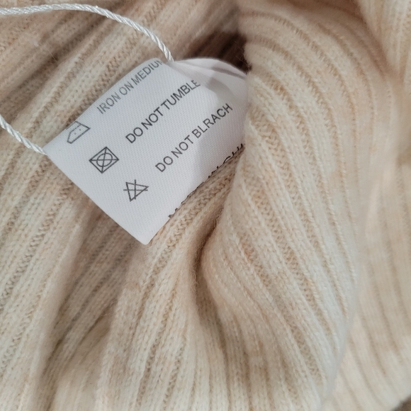 LINY XIN Women's Superfine Merino Wool Crew Neck Long Sleeve Sweater Size M - Picture 6 of 10